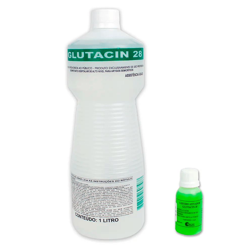Glutacin Glutaraldeido 2% 28 Dias 1L Cinord - tb0548