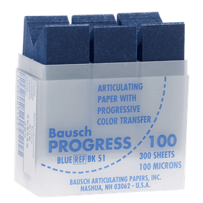 Papel-Carbono-BK-Progress-100-Micras-300-Folhas-Bausch-Azul