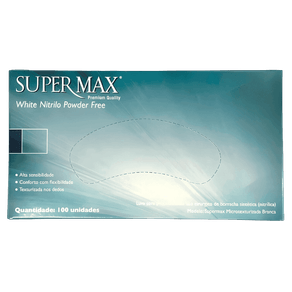 Luva-para-Procedimento-Nitrilica-Sem-Po-White-Supermax